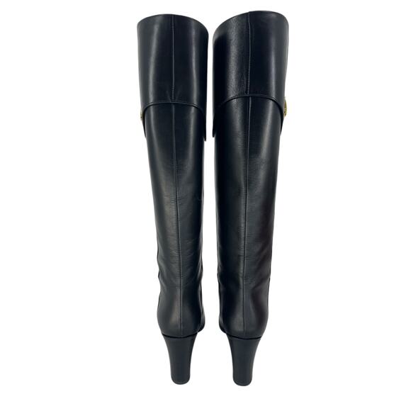 Gucci Half Morsetto Black Half Horsebit Almond Toe Boots - Picture 11 of 16